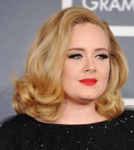 Adele's Shoulder Length Hair
